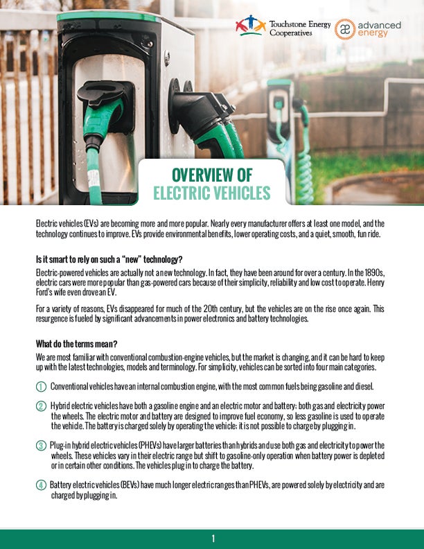 Electric Vehicle Education Allamakee Clayton Electric Cooperative